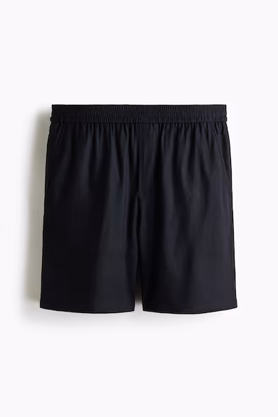 Шорты из смесового льна свободного кроя- Заказать в России