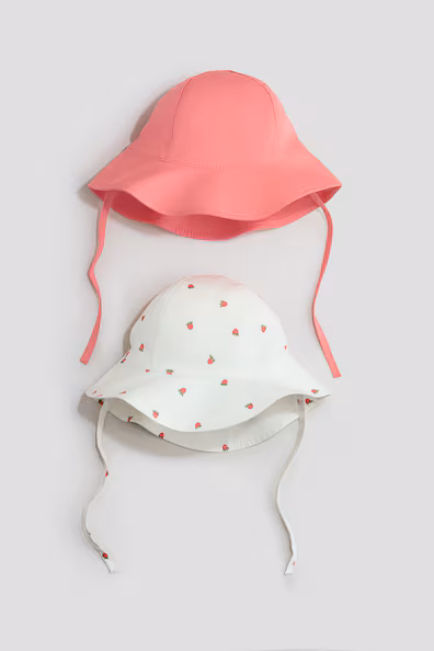 Набор из 2 чапков из хлопка- Заказать в России