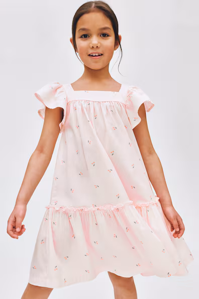 H&M Платье а-силуэт из хлопка