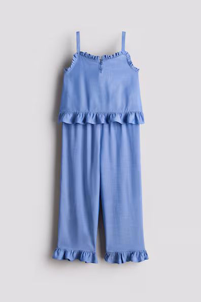 H&M Комплект из 2 предметов в складчатой ткани с оборками