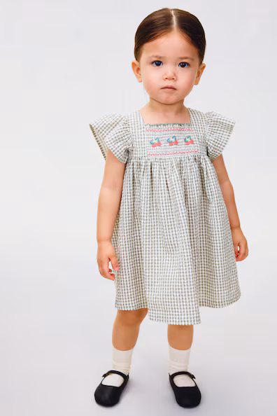 H&M Платье империи из хлопка H&M