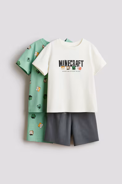 Набор из 2 пижам в принт- Заказать в России