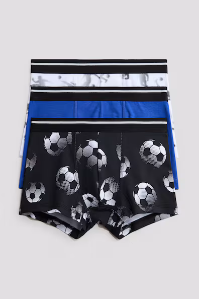 Набор из 3 шортов из хлопка