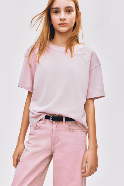 Свитер с заклепками и эффектом выцветания h&m- Заказать в России