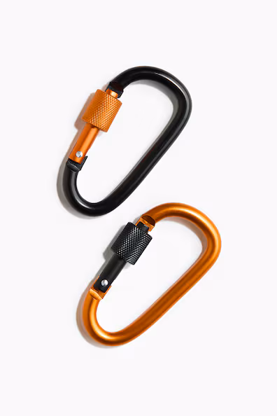 Набор из 2 металлических карабинов- Заказать в России