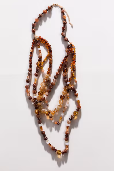 Ожерелье с эффектом наложения