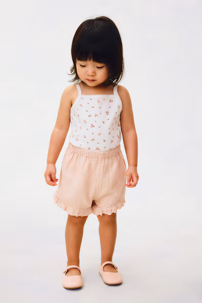 H&M Шорты из муслина хлопка