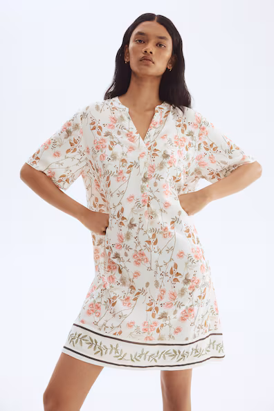 Платье-туника из вискозы- Заказать в России