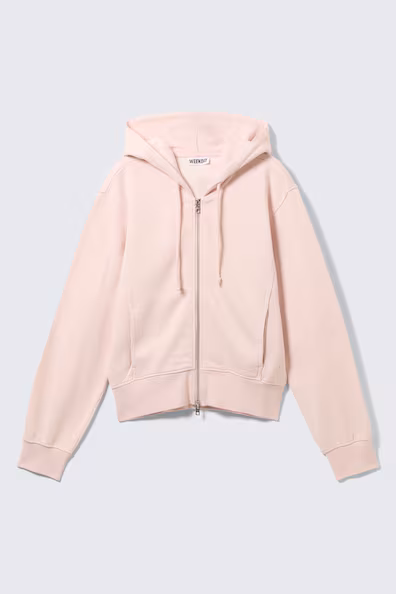 Худи из хлопка с капюшоном и молнией- Заказать в России