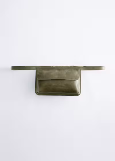 Сумка на пояс из кожи- Заказать в России