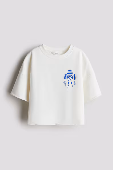 Oversize свитер с принтом- Заказать в России