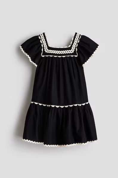 Платье из хлопка с разрезом- Заказать в России