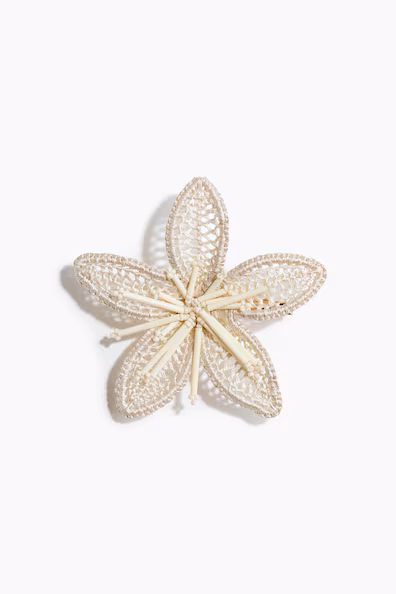 Заколка для волос вязаного вида- Заказать в России