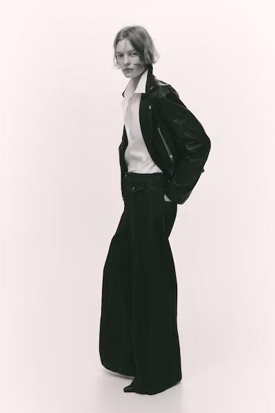 H&M Джинсы широкого кроя HIGH