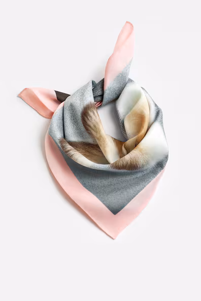 H&M Печатный платок