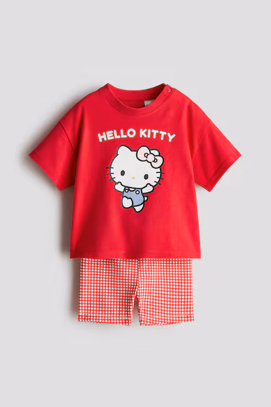 Комплект из 2х катышках хлопковый в полоску- Заказать в России