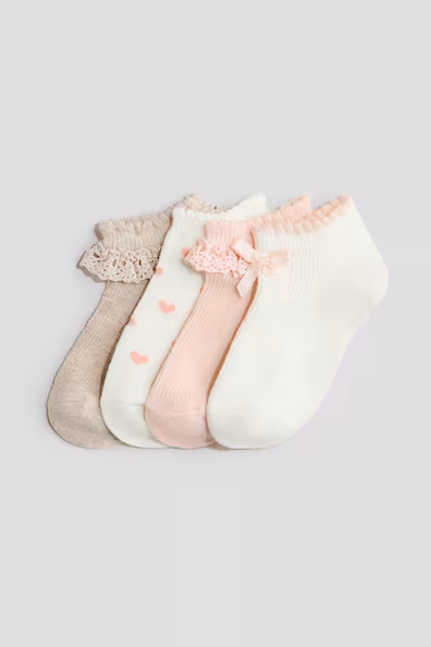 Пакет из 4 пар носков без верха- Заказать в России