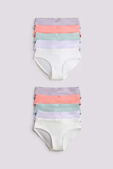 Набор из 10 трусов из хлопка- Заказать в России