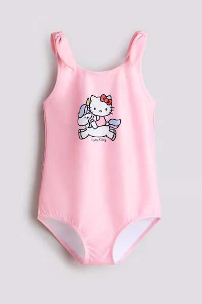 Купальник с принтом и узлами- Заказать в России