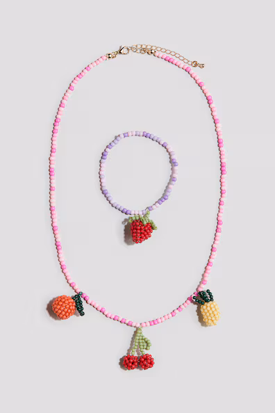 Набор из 2 украшений с бисером- Заказать в России