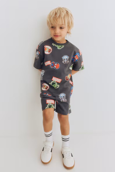 Комплект из 2 предметов с принтом- Заказать в России