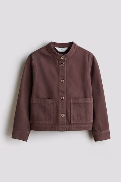 Пальто из хлопкового холста