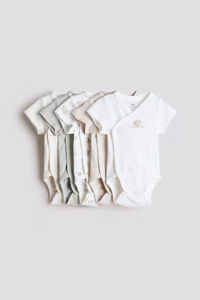 Набор из 5 теловочков из хлопка