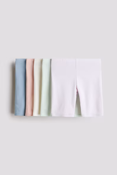 Комплект из 5 велосипедных шортов из хлопка- Заказать в России