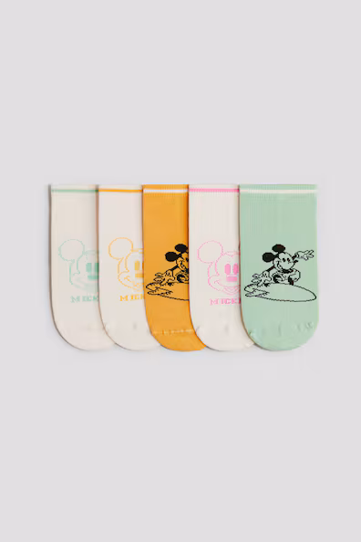 Набор из 5 пар носков с интарсией- Заказать в России