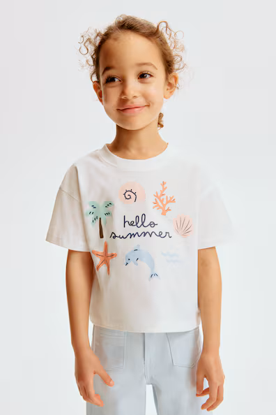 Футболка с принтом