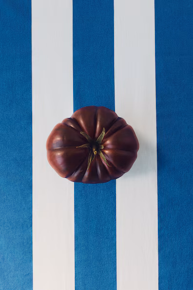 Скатерть из хлопка в полоску