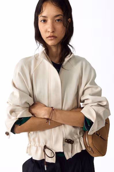 Оверсайз пальто из смесового льна- Заказать в России