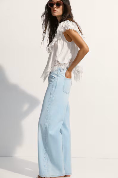 H&M Джинсы с высокой посадкой