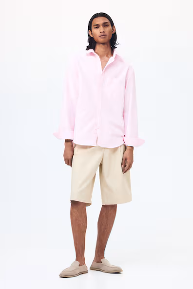 Рубашка оксфорд стандартного кроя