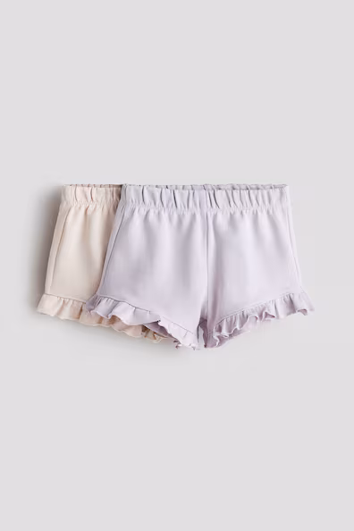 Пакет из 2 шортов с оборками