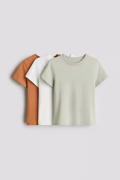 Набор из 3 майек с коротким рукавом h&m- Заказать в России