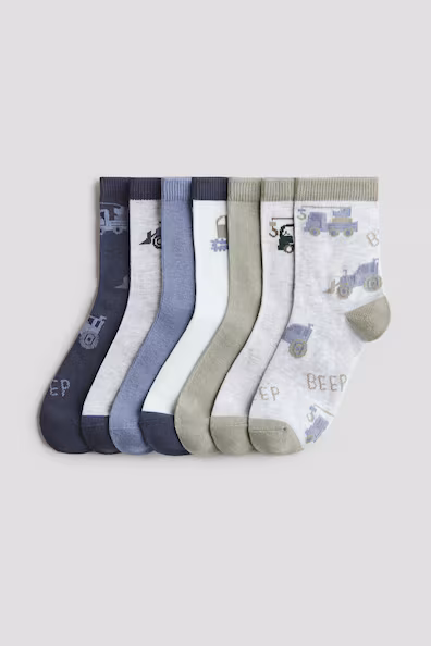 Пачка из 7 пар носков- Заказать в России