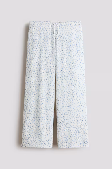 Брюки из джерси с текстурой- Заказать в России