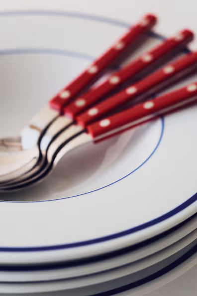 Набор из 2 глубоких тарелок из фарфора