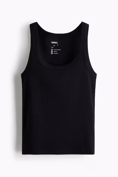 Топ без рукавов в рубчик cooling slim fit- Заказать в России