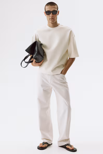 Футболка из неопрена oversized fit- Заказать в России