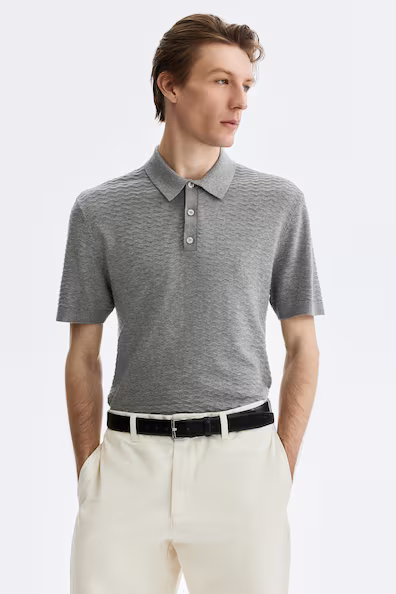 H&M Поло SLIM FIT