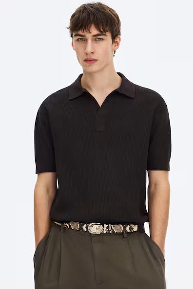 H&M Поло из трикотажа REGULAR FIT