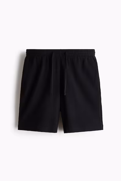 Шорты из рубчикового джерси relaxed fit