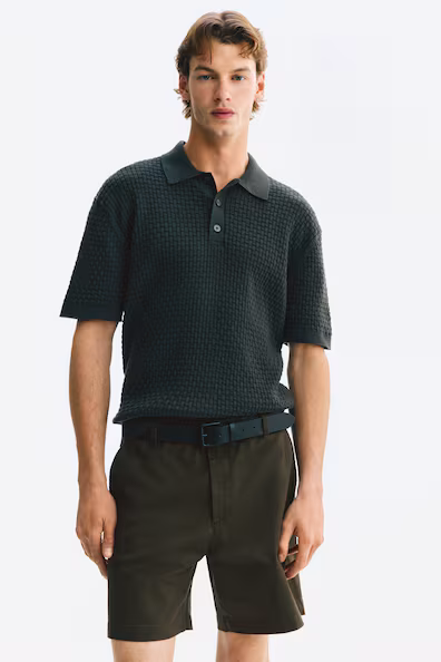 Шорты-чино regular fit из хлопка- Заказать в России
