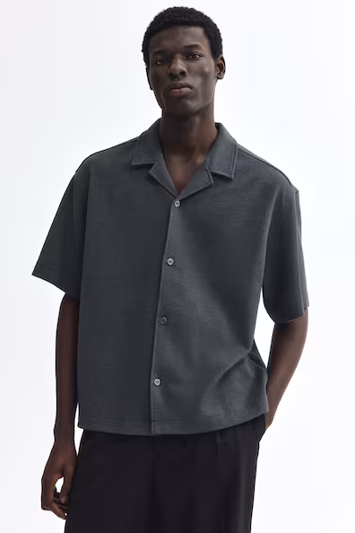 Рубашка resort relaxed fit- Заказать в России