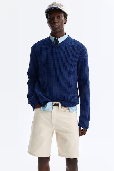 Джинсовые шорты relaxed fit