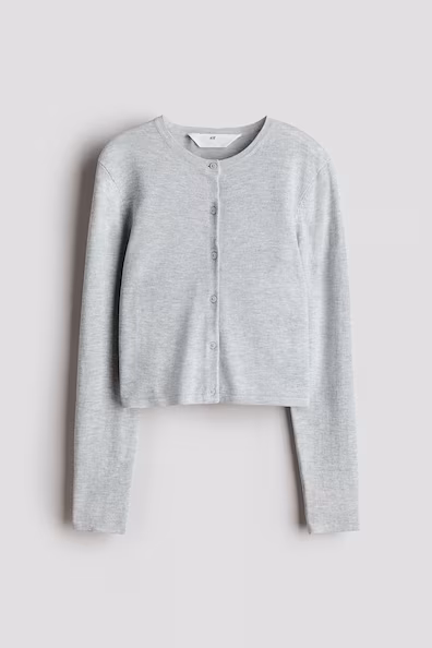 Кардиган из тонкой трикотажной ткани h&m- Заказать в России