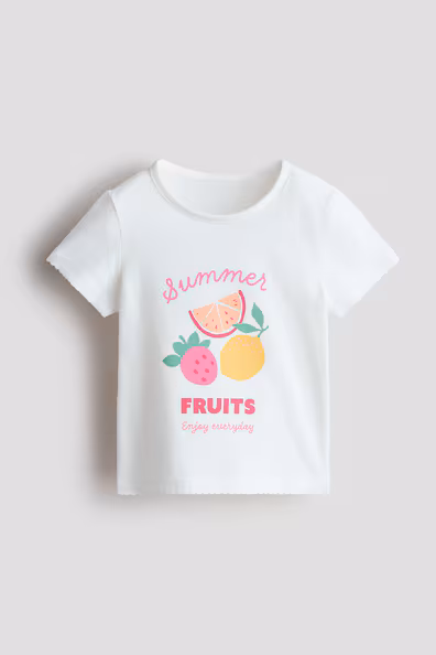Хлопковый свитер с принтом summer fruits- Заказать в России