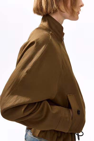 Комфортное пальто oversize из смеси льна- Заказать в России